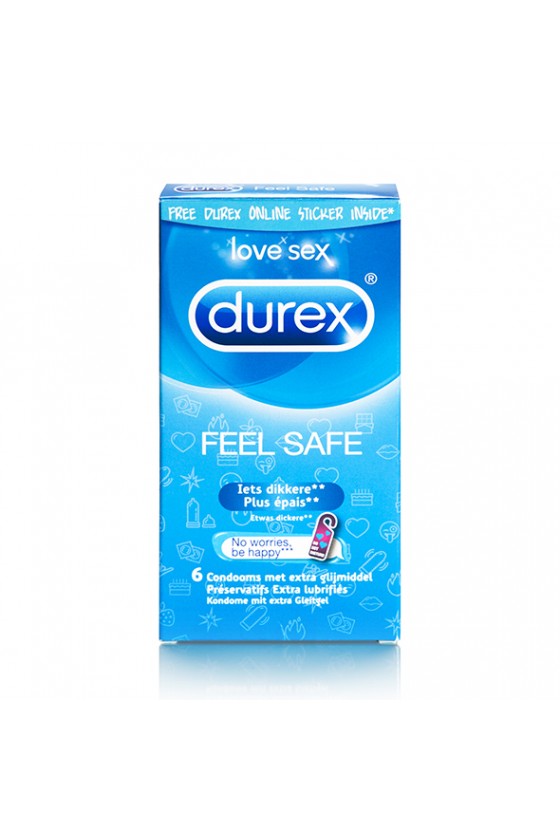 Durex - Emoji Feel Safe Condoms 6 pcs