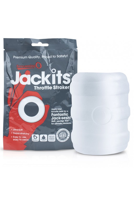 The Screaming O - Jackits Throttle Stroker Opaque