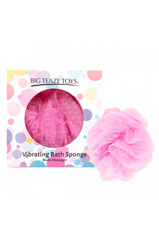 Big Teaze Toys - Bath Sponge Vibrating Pink