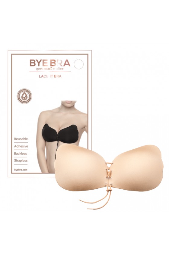 Bye Bra - Lace-It Bra Cup B Nude