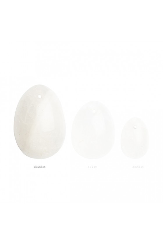 La Gemmes - Yoni Egg Clear Quartz (L)