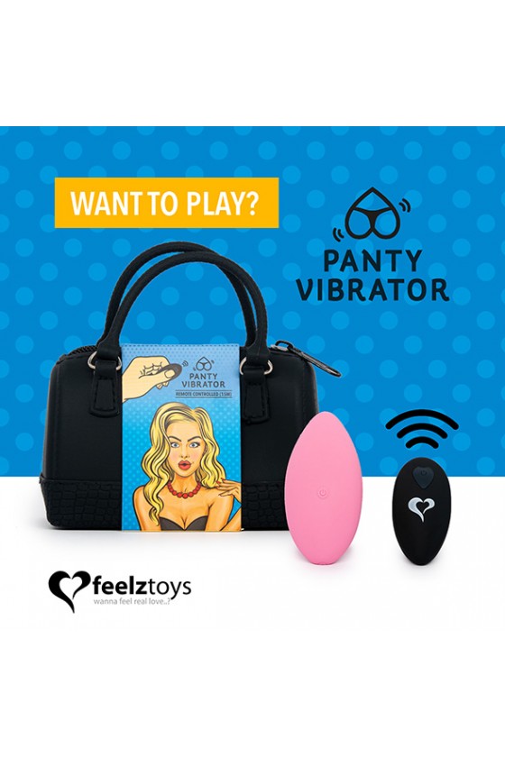 FeelzToys - Panty Vibe Remote Controlled Vibrator Pink
