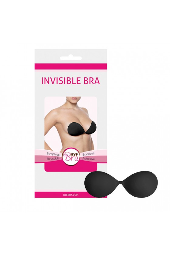 Bye Bra - Invisible Bra Cup B Black