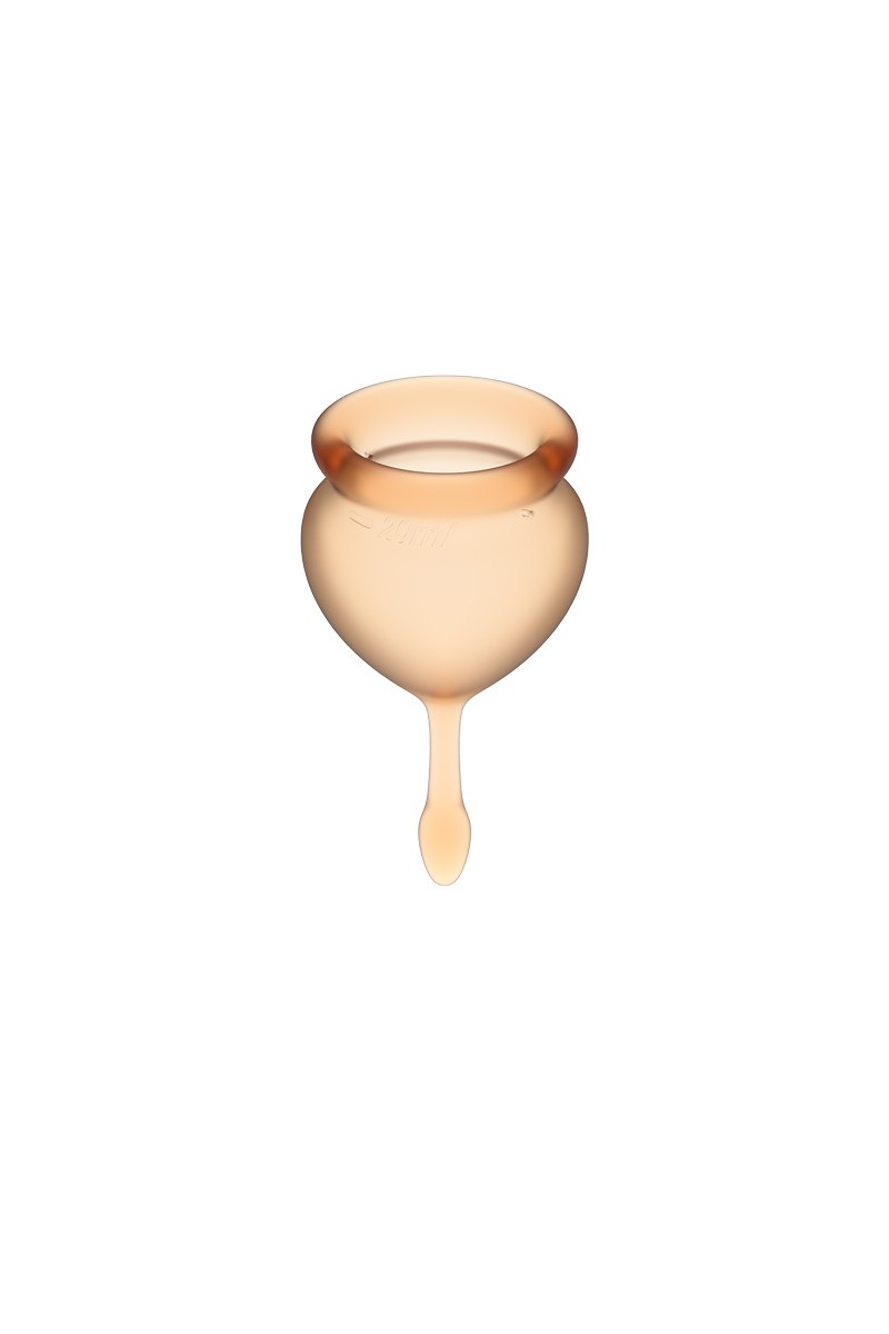 Satisfyer - Feel Good Menstrual Cup Set Orange