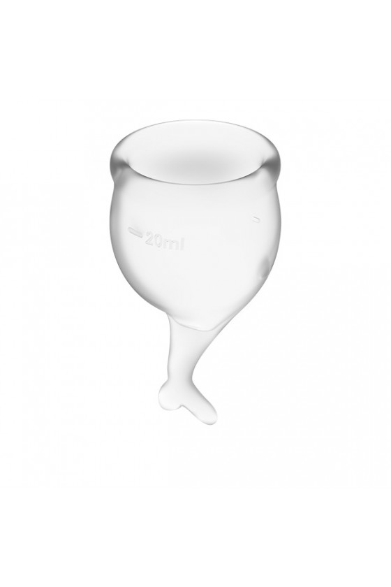 Satisfyer - Feel Secure Menstrual Cup Set Transparent