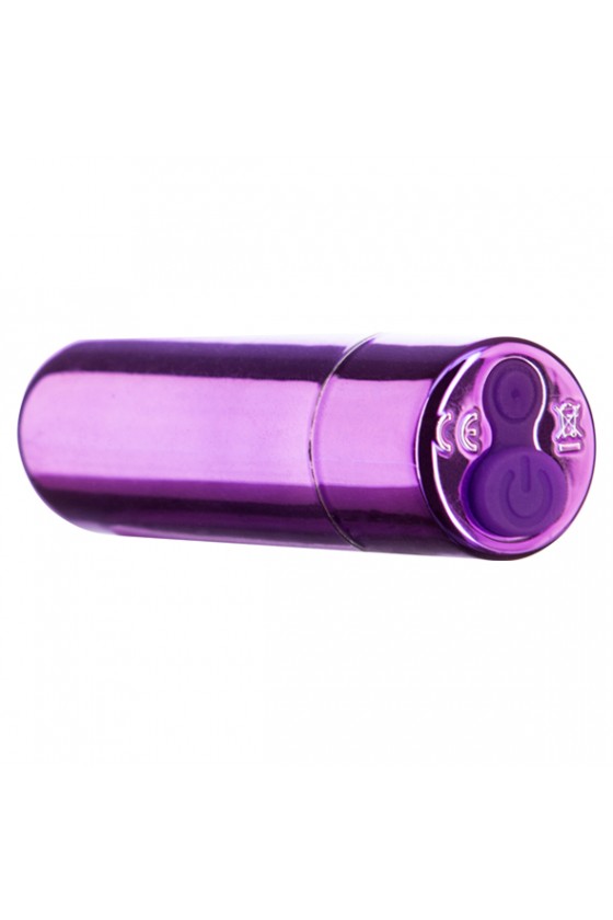 PowerBullet - Mini PowerBullet Vibrator 9 Functions Purple