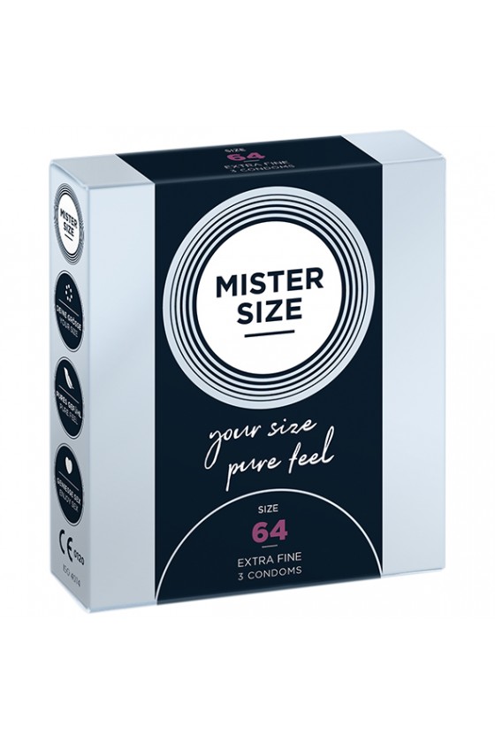 Mister Size - 64 mm Condoms 3 Pieces