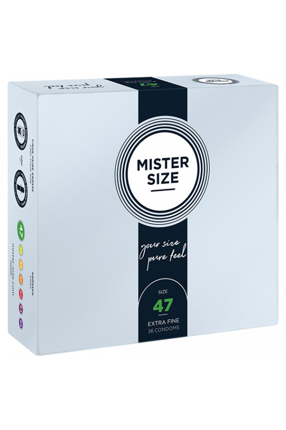 Mister Size - 47 mm Condoms 36 Pieces