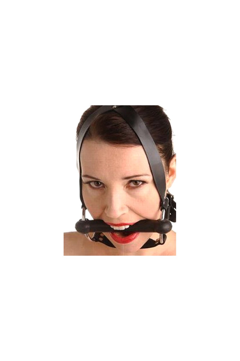 Strict Leather Locking Silicone Trainer Gag