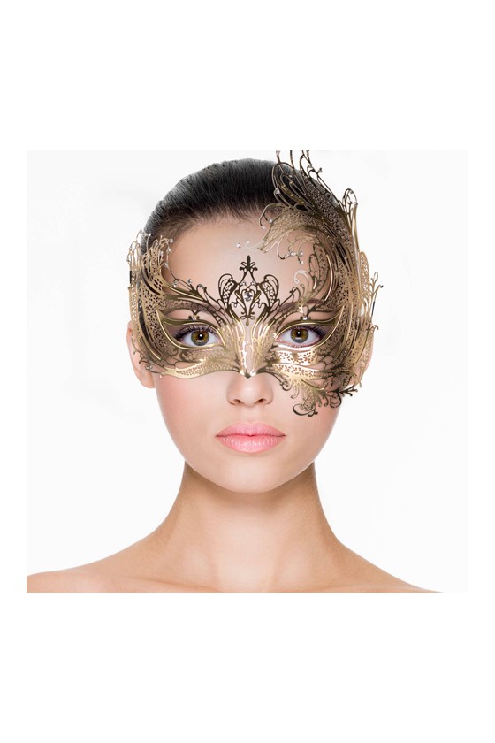 EasyToys – Durchbrochene venezianische Maske in Gold