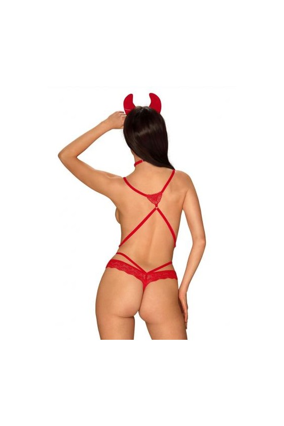 Evilia Erotic Diabolic Kostüm - Rot