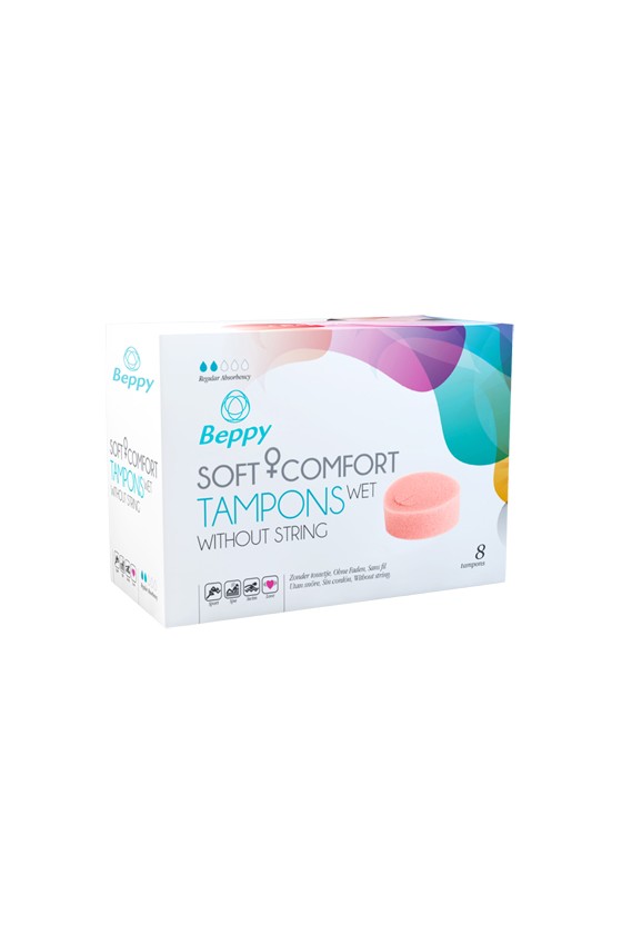 Beppy Soft + Comfort Tampons WET - 8 Stück