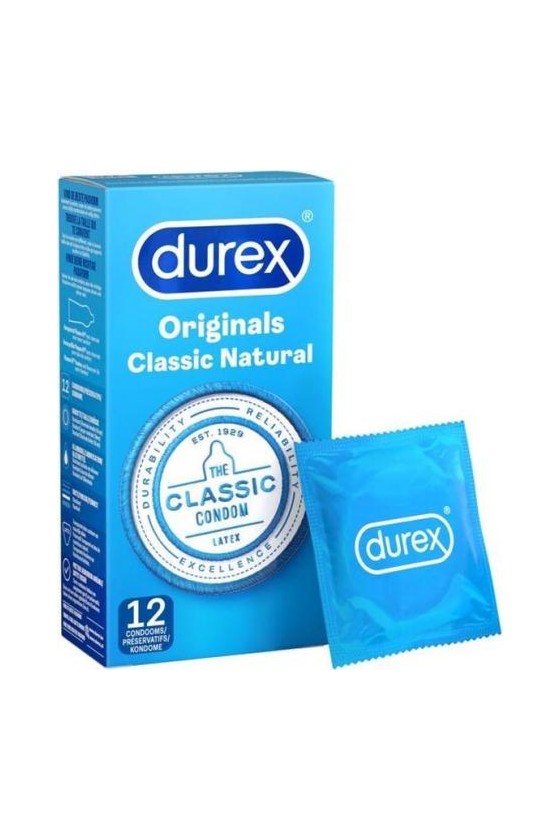 Kondome Durex Classic Natural 12 Stück