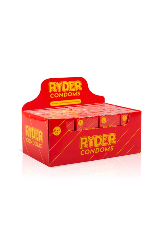 Ryder Condooms - 24 x 3 Stück
