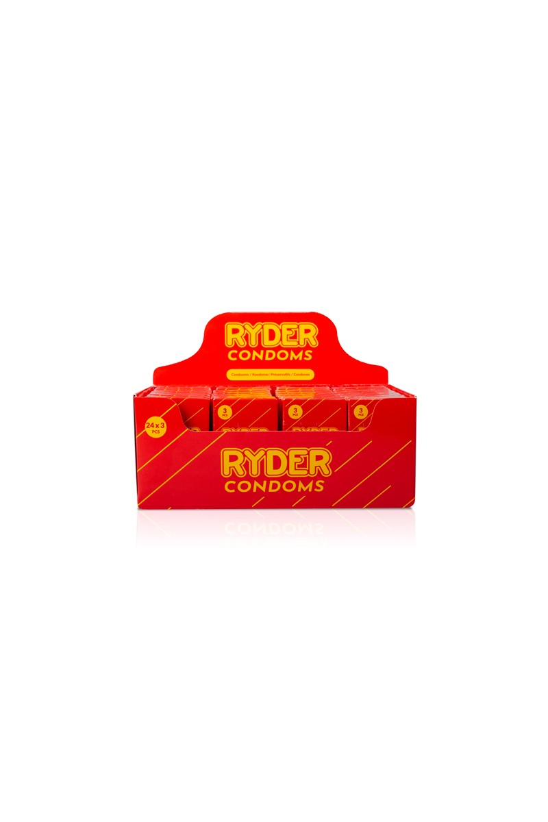 Ryder Condooms - 24 x 3 Stück