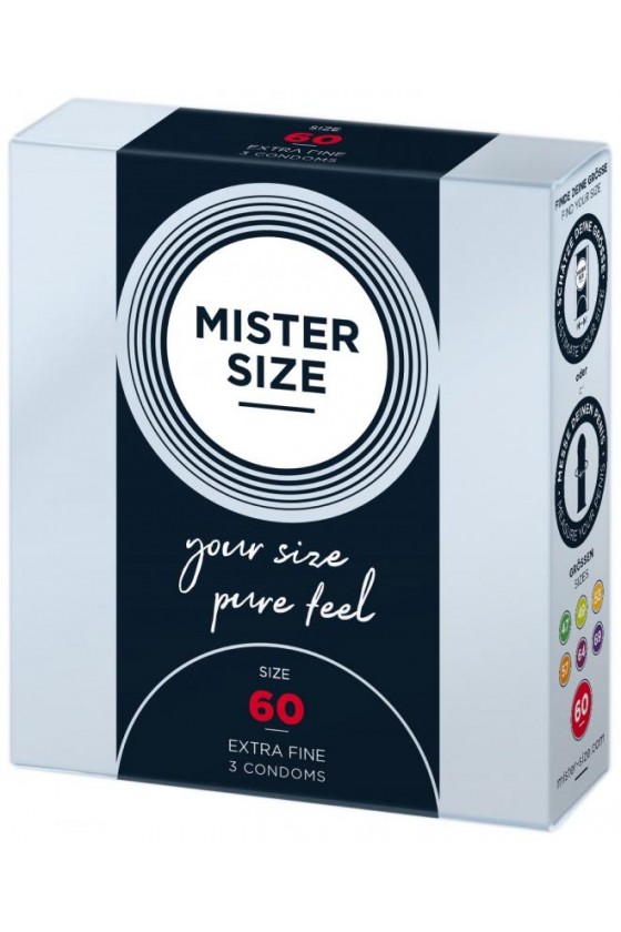 MISTER.SIZE 60 mm Kondome 3 Stück