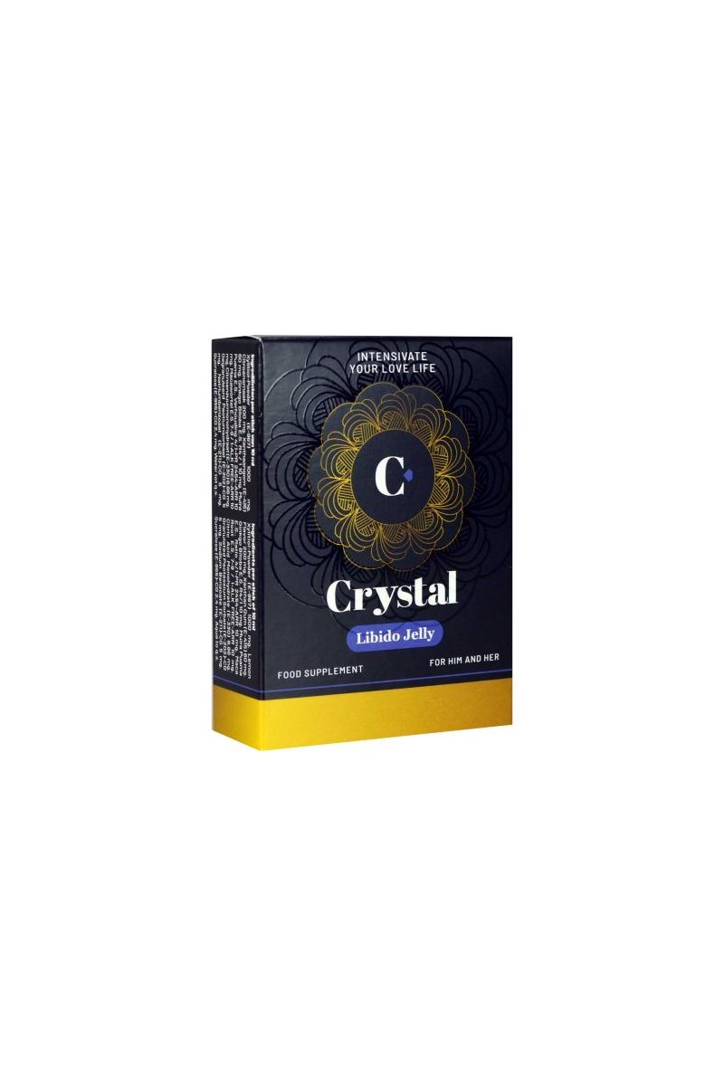 Crystal Libido Jelly - Aphrodisiakum für Männer und Frauen - 5 Beutel