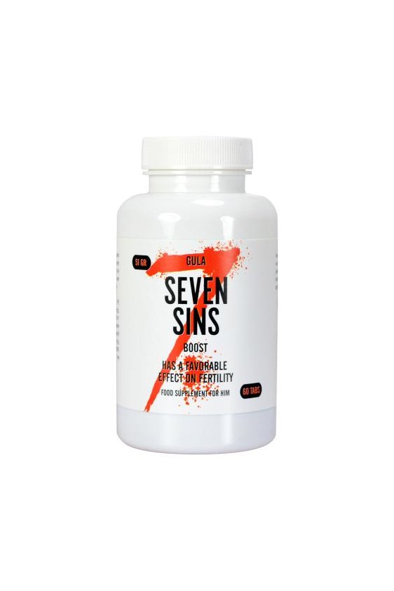 Seven Sins - Boost - More Sperm - 60 Stück