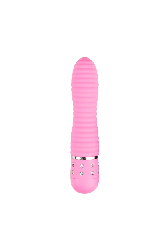 EasyToys Mini-Vibrator geriffelt in Pink
