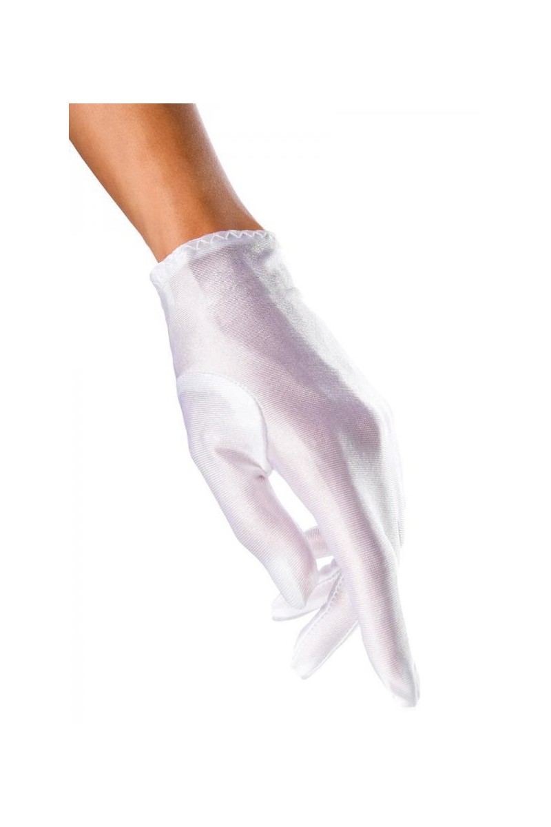 Satin-Handschuhe kurz