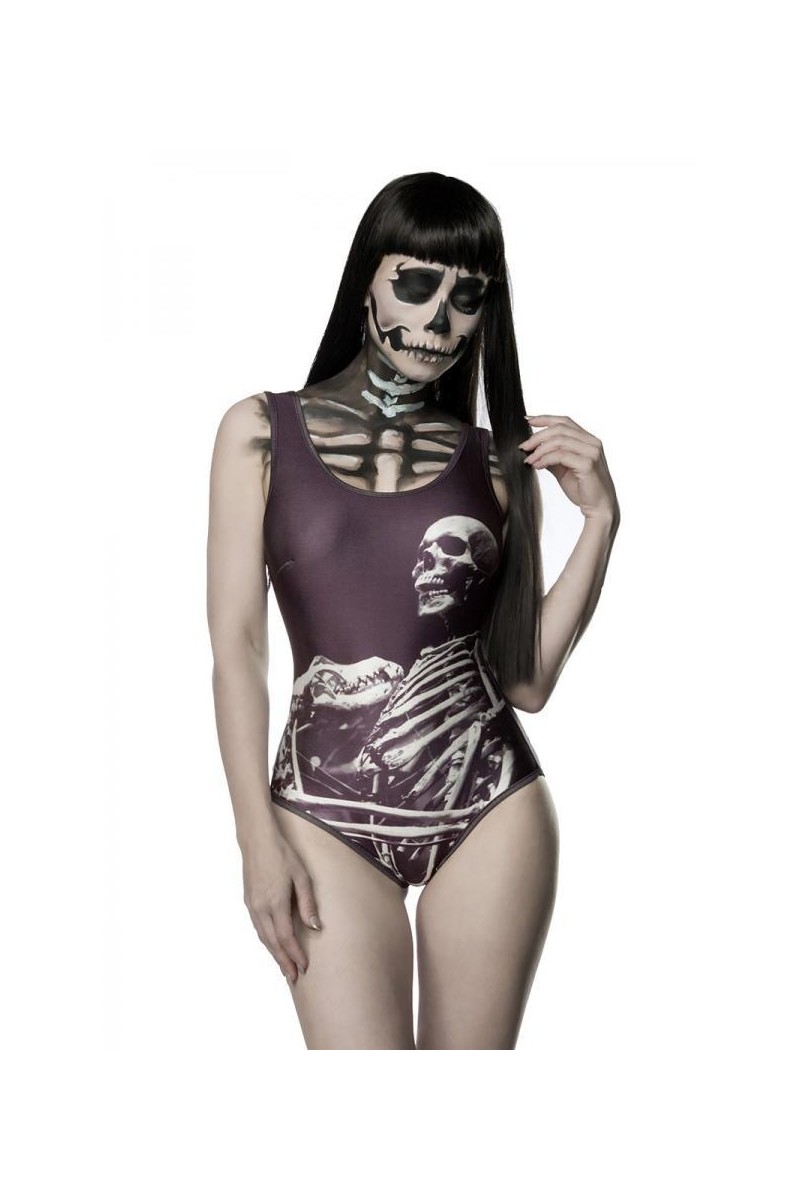 Body mit Skelett