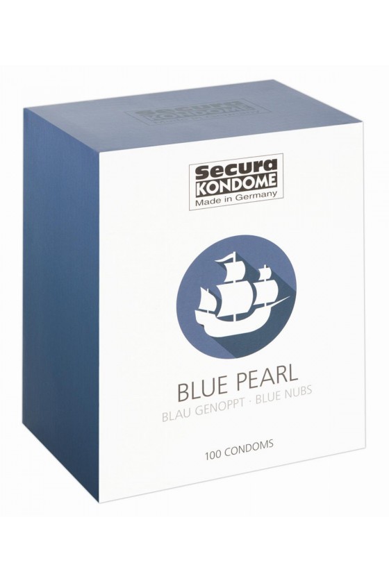Secura Blue Pearl Kondome - 100 Stück