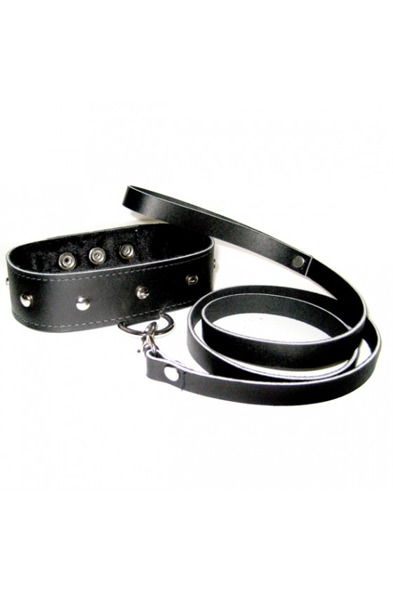 Sportsheets - Leather Collar & Leash Set