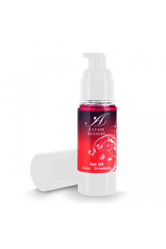 Extase Sensuel - Hot Oil Strawberry 30 ml