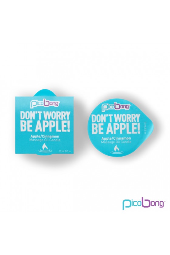 PicoBong - Massage Oil Candle Apple & Cinnamon