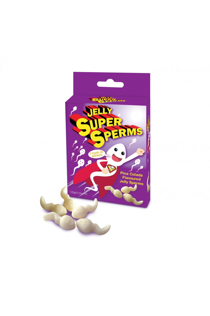 Jelly Super Sperms Pina Colada Flavour