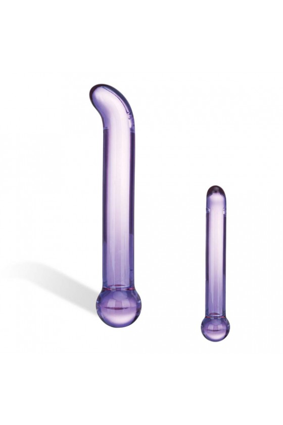 Glas - Purple Glass G-Spot Tickler