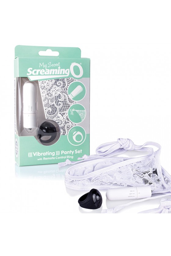 The Screaming O - Remote Control Panty Vibe White