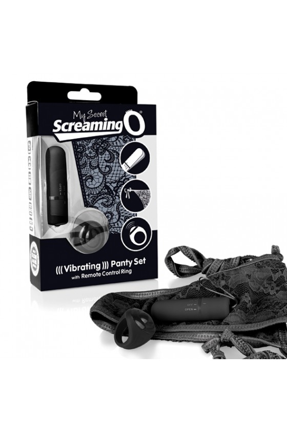 The Screaming O - Remote Control Panty Vibe Black
