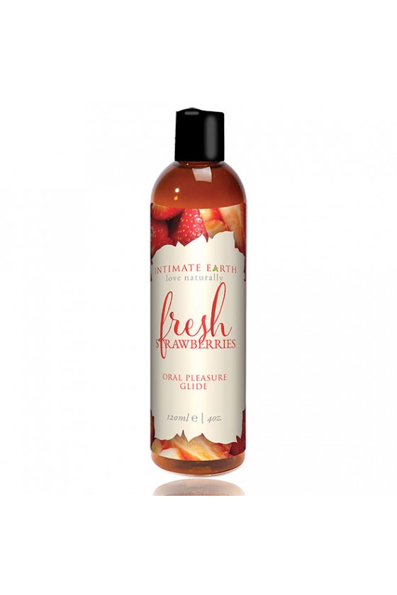 Intimate Earth - Natural Flavors Glide Fresh Strawberries 120 ml