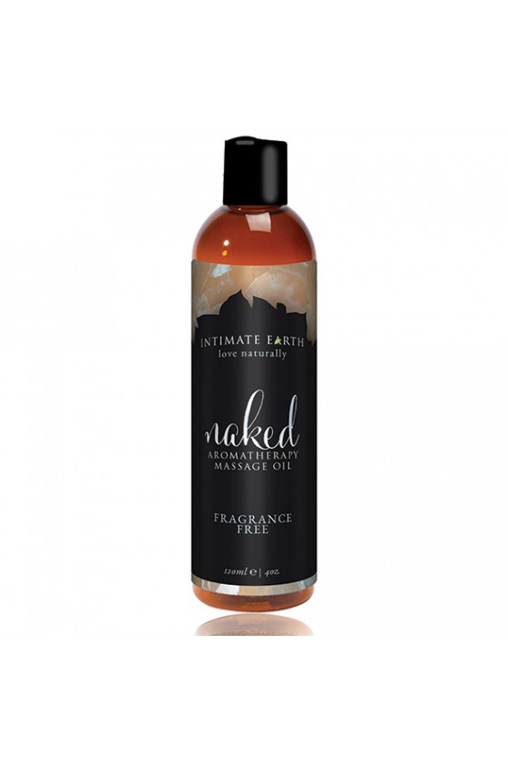 Intimate Earth - Massage Oil Naked Unscented 120 ml