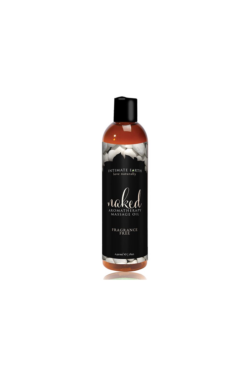 Intimate Earth - Massage Oil Naked Unscented 240 ml