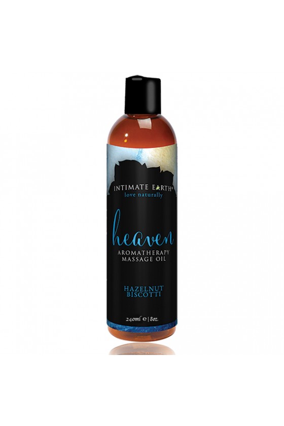 Intimate Earth - Massage Oil Heaven Hazelnut Biscotti 240 ml