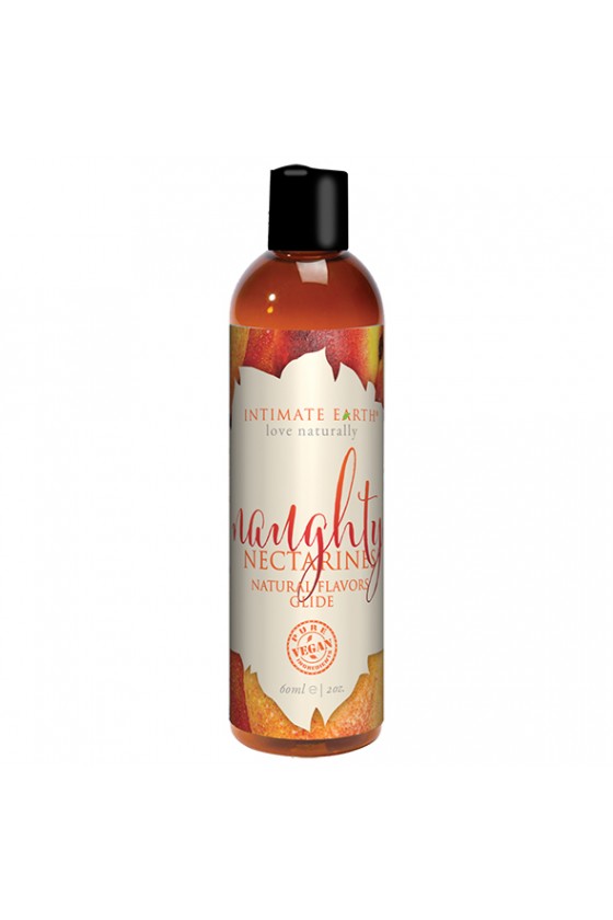 Intimate Earth - Natural Flavors Glide Naughty Nectarines 60 ml