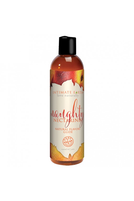 Intimate Earth - Natural Flavors Glide Naughty Nectarines 120 ml