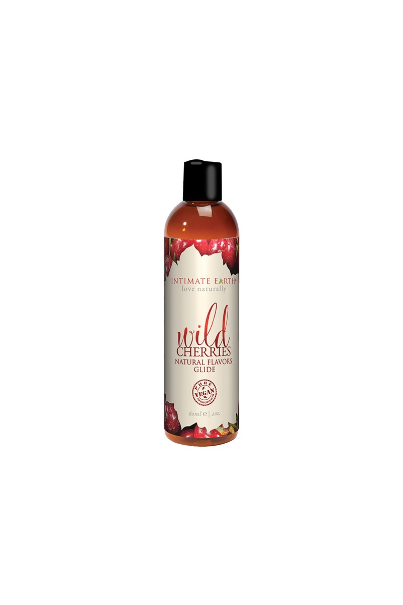 Intimate Earth - Natural Flavors Glide Wild Cherries 60 ml
