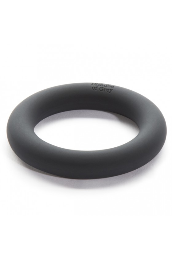 Fifty Shades of Grey - Silicone Cock Ring Black