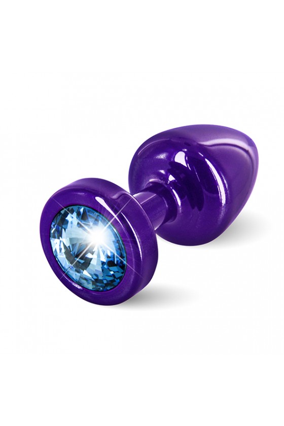 Diogol - Anni Butt Plug Round 25 mm Purple & Blue