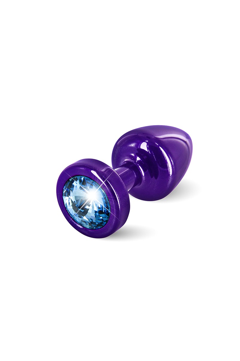 Diogol - Anni Butt Plug Round 25 mm Purple & Blue
