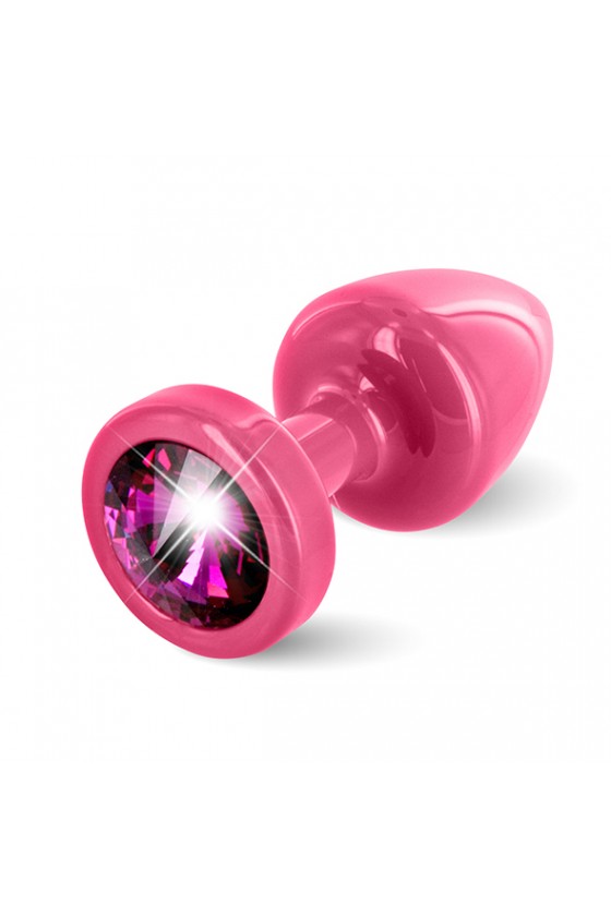 Diogol - Anni Butt Plug Round 25 mm Pink & Pink