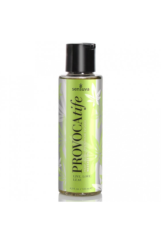Sensuva - Provocatife Cannabis Oil & Pheromone Infused Massage Oil 120 ml