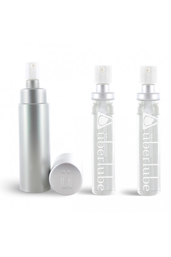 Uberlube - Silicone Lubricant Good-To-Go & Refills Silver