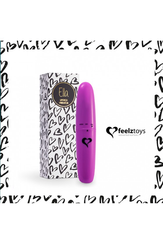 FeelzToys - Ella Lipstick Vibrator Purple